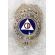 ​​1950's Illinois Civil Defense Aux. # 11 Police Badge