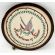 British / French Embroidered War Remembrance Wall Hanger
