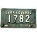 WWII Era Camp Edwards Car License Plate