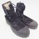 South Vietnamese Issue Black Canvass Bata Boots