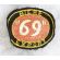 Vietnam Beer 69 Export Novelty Patch