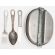 WWII mess tin and utensil set