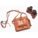 WWI Era Signal Corps binoculars with leather case.