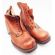 ​Australian Pattern 10085 Ankle Boots with Jungle Cleats that are 1945 dated