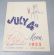 Korean War era Kodiak, Alaska US Naval Station 1952 July 4th Menu