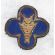 WWII 88th Division Devil Head Bullion Patch