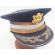 WWII US Army Dress Blue Infantry Officers Visor cap