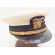WWII Army Transport Service Shipping Officers Visor Hat name to a crew member of the Clarksdale Victory