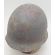 US Navy marked WWII M1 Helmet and Liner Front seam, Fixed bale with Hawley liner