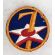 ​WWII 7th Air Force Patch On Felt