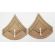 ​Pre WWII era Air Corps Khaki PFC Rank Chevrons