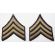 ​WWII era Rayon Sergeant Rank Chevrons
