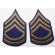 ​Korean War era 1951 Pattern Sergeant First Class Rank Chevrons