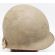 Late war WWII M1 Helmet and Liner Rear seam, Swivel bale Schlueter Stamped