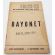 WWII US War Department Manual Handbook On the Bayonet