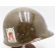 ​WWII era helmet liner that has been painted with the 133rd Infantry Regiment, 34th Infantry Division with Sergeant rank on the front