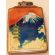 Korean War Enamelled Cigarette Case & Lighter