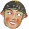 Early WWII Japanese Homefront Kid's Infantry Soldier Advertising Mask