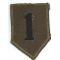 Vietnam Era Theatre Made 1st Division Patch