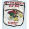 Vietnam 11th Aviation Battalion RED-DOG FIREFLY Pocket Patch