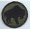 1940's-1950's 92nd Division Reverse Direction Japanese Made Patch