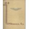 WWII AAF Marianna Florida 43-B Flight Training Class Book