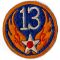 WWII AAF 13th Air Force Patch