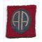WWII 82nd Airborne Division English Made Patch
