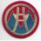 1940's-1950's 2nd Logistical Command Japanese Made Bullion Patch