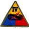 WWII IV Armor Corps Patch
