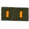 1960's US Army 2nd Lt / Lieutenant Officers Rank Patch