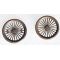 WWI Transportation Officers Sew Down Collar Device Set