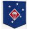WWII US Marine Corps 1st MAC Para Battalion Patch