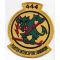 1950's-60's US Air Force 444th Fighter Interceptor Squadron Patch On Twill