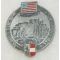 WWII Salzburg 1945 US GI Zinc Badge / Pin