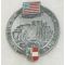 WWII Salzburg 1945 US GI Zinc Badge / Pin