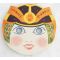 1930's-40's New Old Stock Japanese Eye Drops Medicine Advertising Samurai Mask .