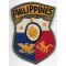 1940's-50's Philippine Headquarters Theatre Made Patch
