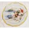 Meiji Period Japanese Army 18th Group Colonel Sato China Bay Victory Patriotic Plate