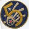 Korean War 5th Air Force Japanese Raw Silk Squadron Patch