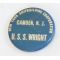 WWII New York Shipbuilding Corporation Camden, NJ Launching USS Wright Pin / Badge