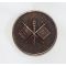 WWI Signal Corps Enlisted Pin Back Collar Disc