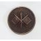 WWI Signal Corps Enlisted Pin Back Collar Disc