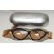 WWII MK 1 Wilson Pilot Flying Goggles In Can