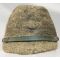 WWII Japanese Home Front Fuzzy Wool Green Field Cap