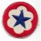 WWII Army Service Forces Patch On Felt