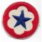 WWII Army Service Forces Patch On Felt