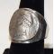 US Marine Corps Vietnam Trench Art Nickle Ring