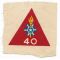 ARVN / South Vietnamese Army 40th Psychological Warfare Battalion Patch