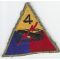 WWII Occupation - Late 1940's 4th Armor Division Theatre Made Patch